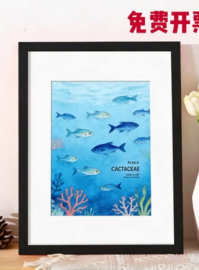 实木画框全开1开2开2k4开海报国画广告书法字画素描画室用装裱框