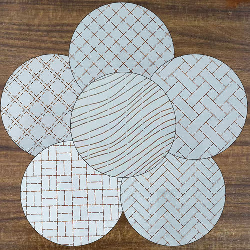 手工DIY描图工具拼布软模板  人字纹菱形 编织 压线模板