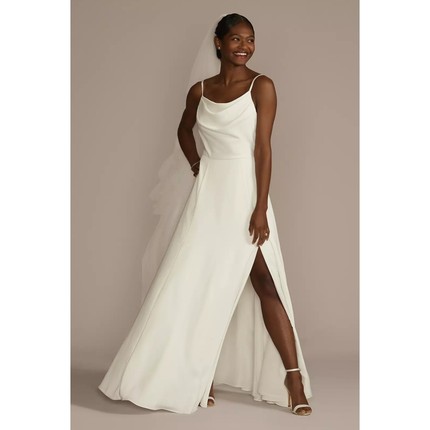 2025 02美国直邮专柜正品代购DB studio新娘结婚长裙白色抹胸婚纱