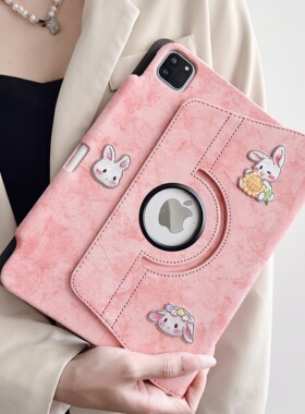 2024ipad保护套air5平板壳9支架iPro11笔槽10.9防弯10.2九10代9.7寸air3pro10.5内胆包mini6适用苹果12.9磁吸