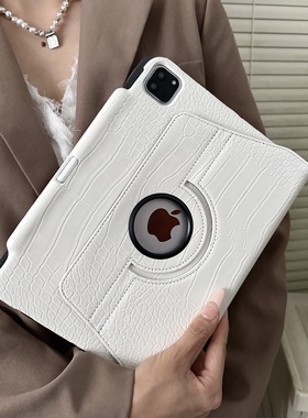 ipad套平板壳13寸2024pro11保护包10.2旋转支架10代mini7硬壳10.9笔槽9.7防弯Air6第十12.9propado数码10.5