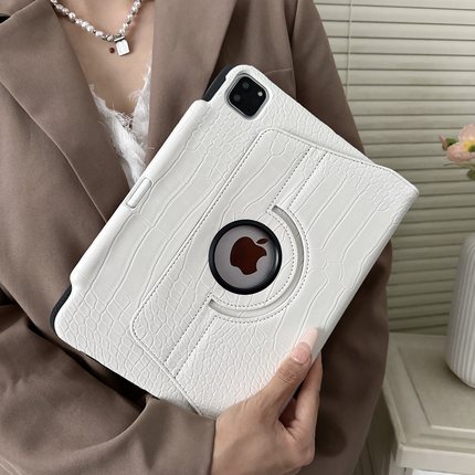 ipad套平板壳13寸2024pro11保护包10.2旋转支架10代mini7硬壳10.9笔槽9.7防弯Air6第十12.9propado数码10.5