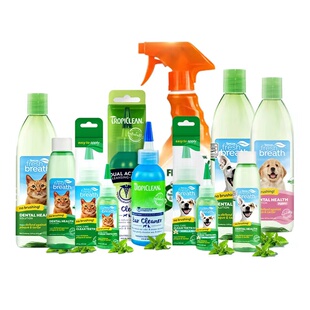 洁牙水473ml 118ml 1000ml 洁齿凝露泡沫59ml 多美洁犬猫全系列