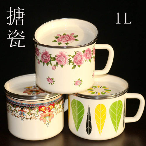 搪瓷抗造耐用还安全快餐杯泡面杯