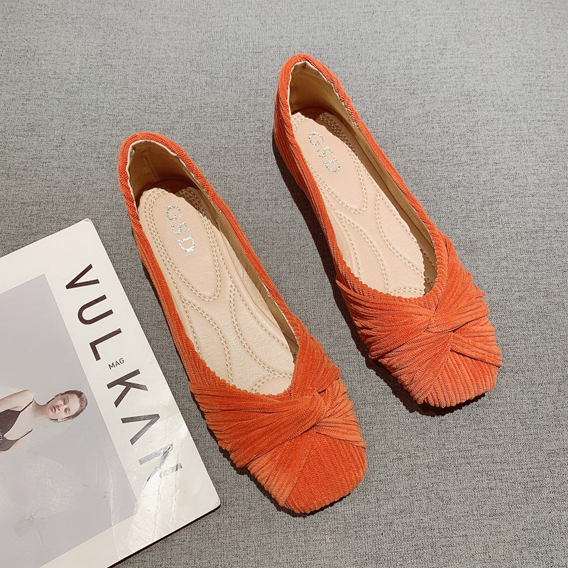 豆豆鞋简约百搭舒适平底鞋女鞋