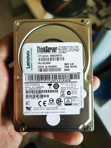 硬盘thinkserver联想300G10K15K