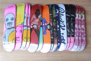 正品小尺寸 7.75  7.875  BK justice psychos双翘滑板板面 特价