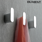 打孔浴室浴巾挂钩 单个挂衣钩进门玄关 衣钩不锈钢 衣柜衣服挂钩