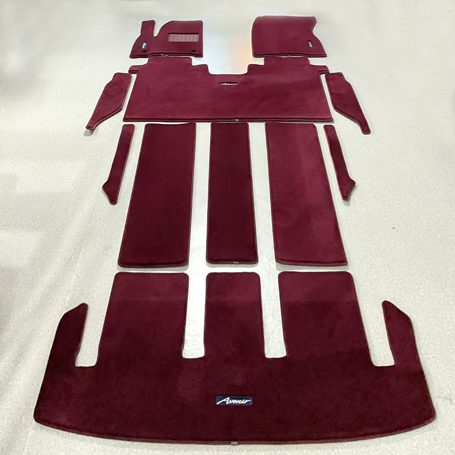 别克艾维亚四座羊毛脚垫