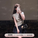 YIKOwow小圆荷 22姆米桑蚕丝新中式高端上衣国风提花旗袍短袖女夏