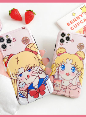 美少女iPhone11pro手机壳xs Max适用xr苹果X防摔7plus/8/se软胶套