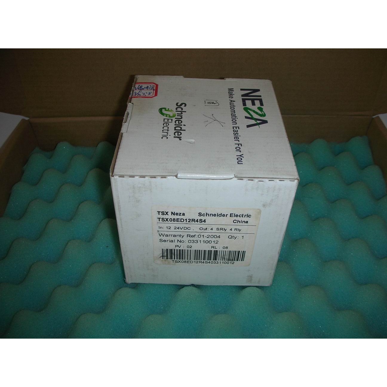 施耐德PLCTSX08ED12R4S4