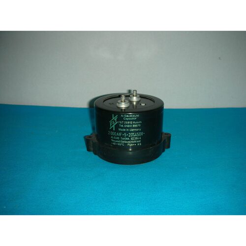 =F&T  AL-ELK0 2000UF+5+20% 450V GWA IEC384-4 0.5kg