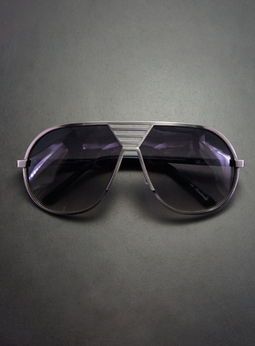 墨镜复古风飞行员式质感太阳眼镜