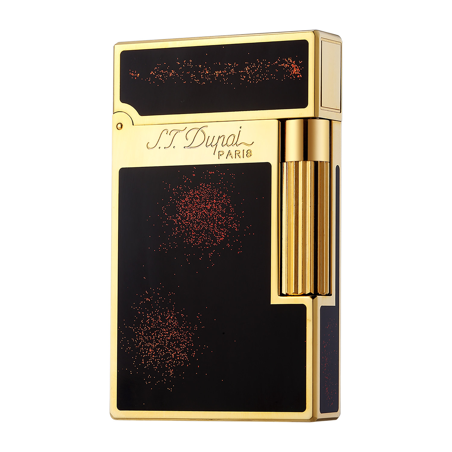 法国都派朗声打火机纯铜侧滑钢音充气进口刻字高档端送礼男彭正品