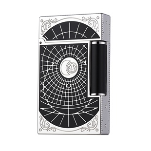 正品充气朗声都派打火机全铜星空罗盘高端法国进口送男彭定制刻字