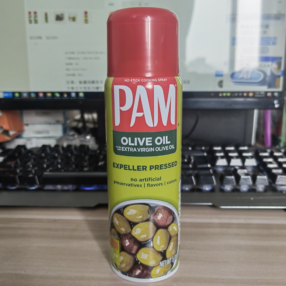 美国直邮 PAM帕橄榄油油喷雾不粘锅烘焙煎烧烤 141g*2瓶