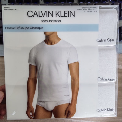 美国CalvinKlein纯棉打底衫