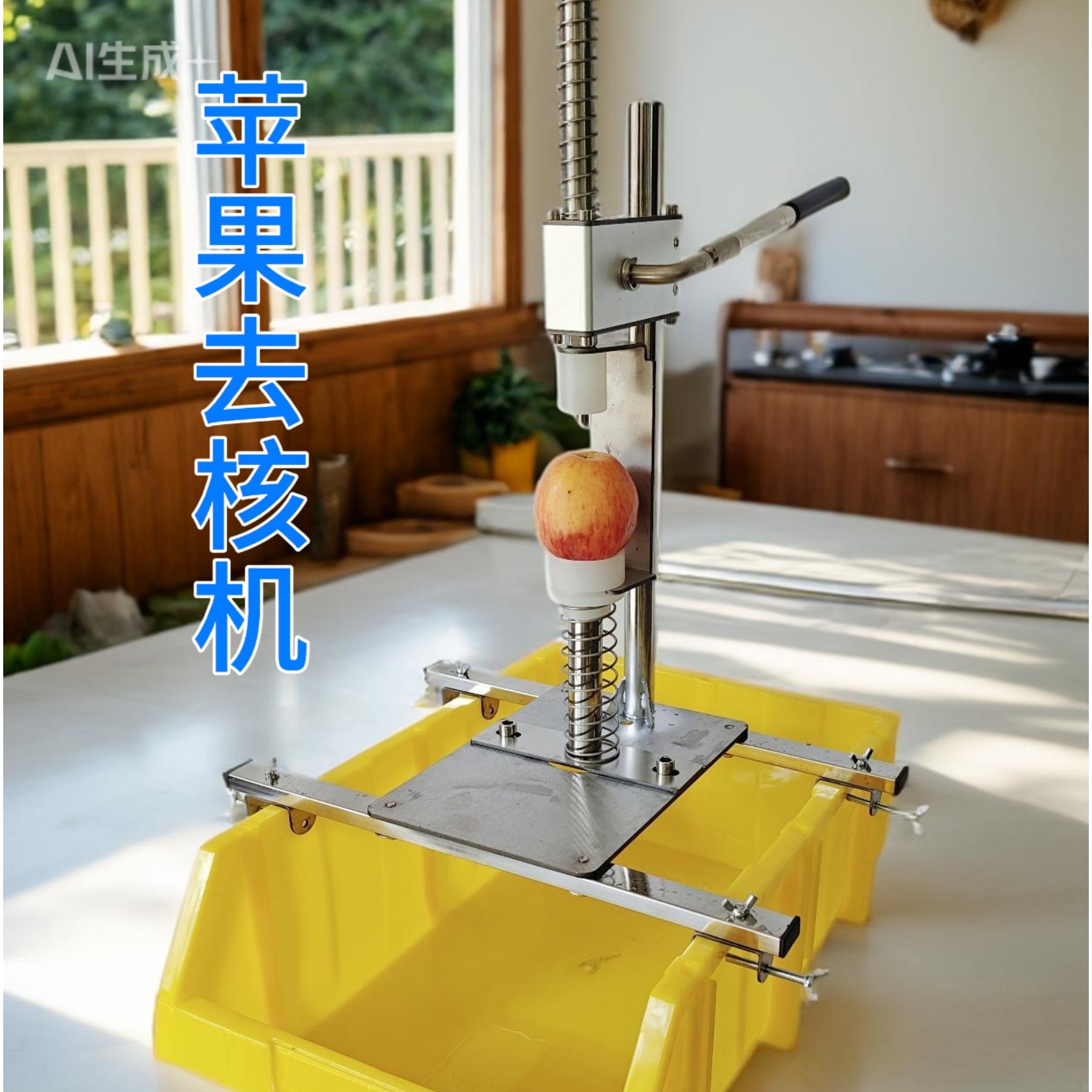 苹果雪梨取心机新款取心挖肉机器罐头食品制作工具开盖开底孔