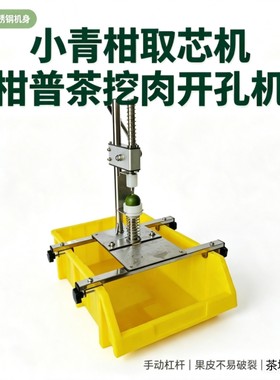 新会小青柑取心挖柑机新款取心挖肉机器柑普茶制作工具开盖开底孔