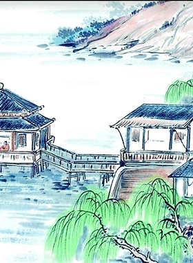 明清青花古瓷老瓷片首饰孤品保真