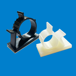 AP扣式线夹桌面理线器尼龙粘式固定座线管夹卡扣固定器AP-0810