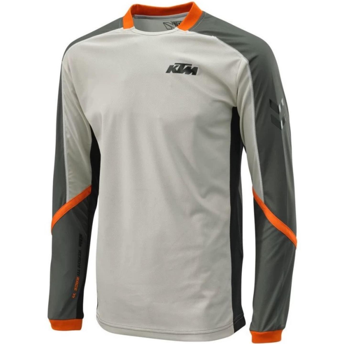 KTM速降服山地自行车骑行服越野摩托车机车装备防晒速干衣T恤赛车