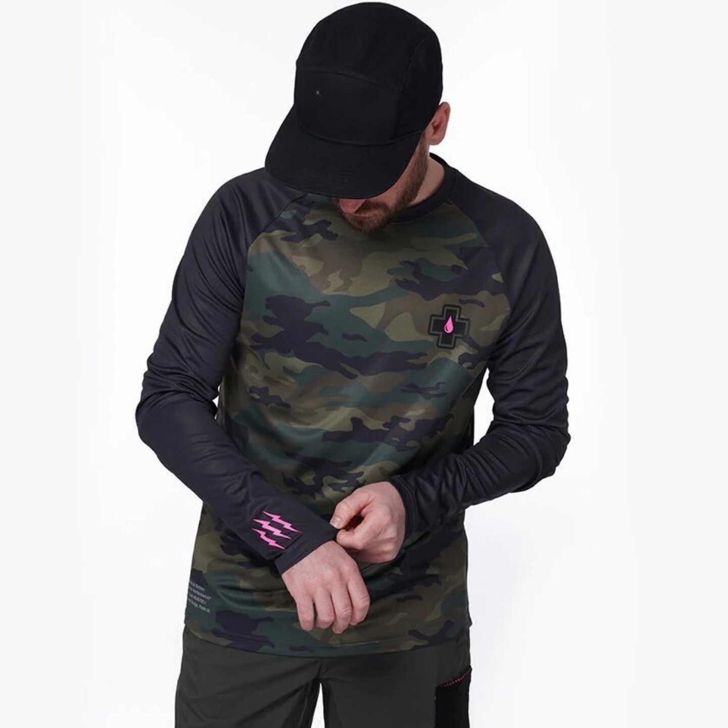 Muc-OFF 2026新款速降服透气骑行服男长袖户外山地车越野摩托车