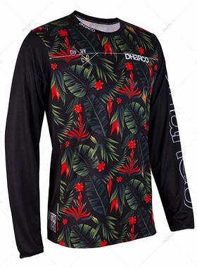 速降服 DHARCO 长袖透气球衣山地自行车越野摩托车骑行服速干衣