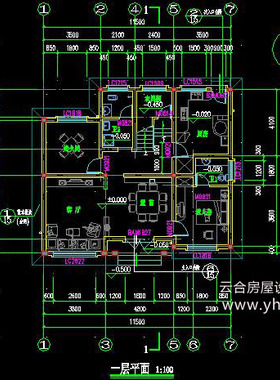 建筑图修改 建房图纸修改 别墅图纸修改 CAD图纸修改 户型图修改