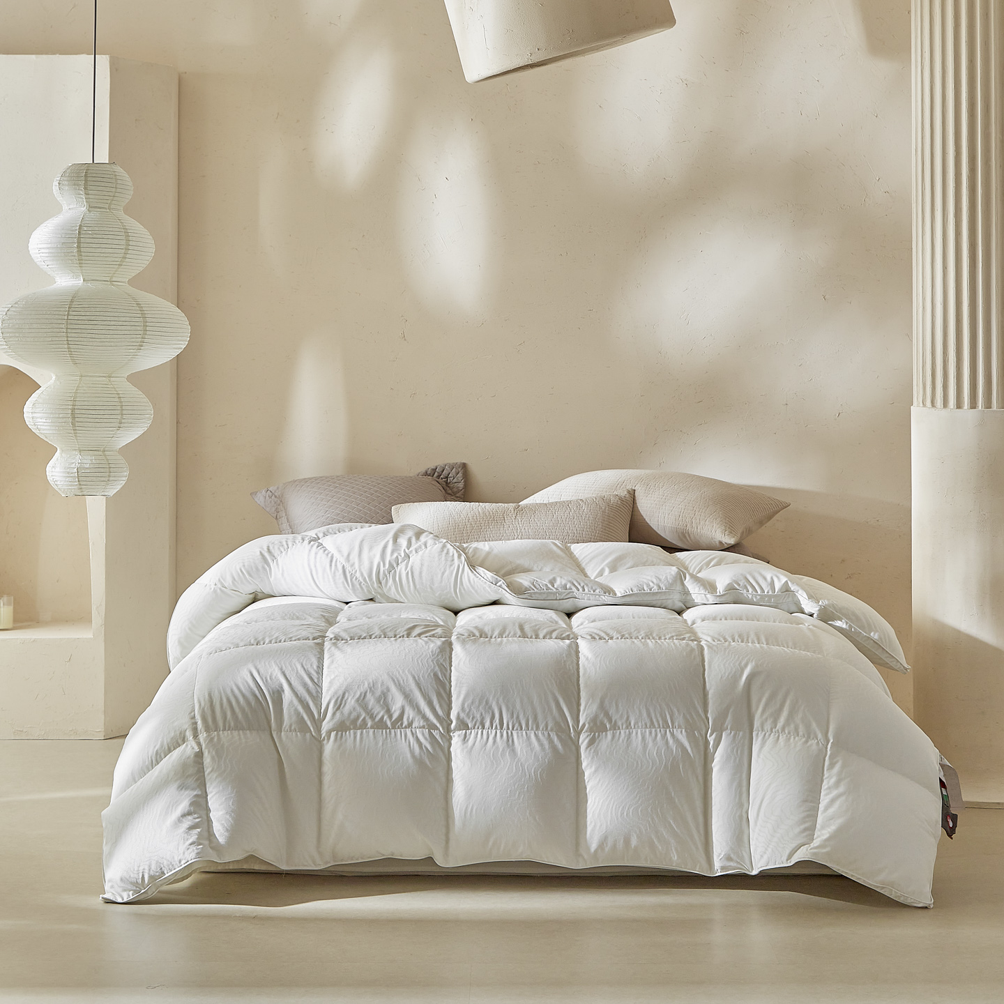 羽绒被95白鹅绒冬被加厚保暖冬季被芯春秋被单双人被子正品