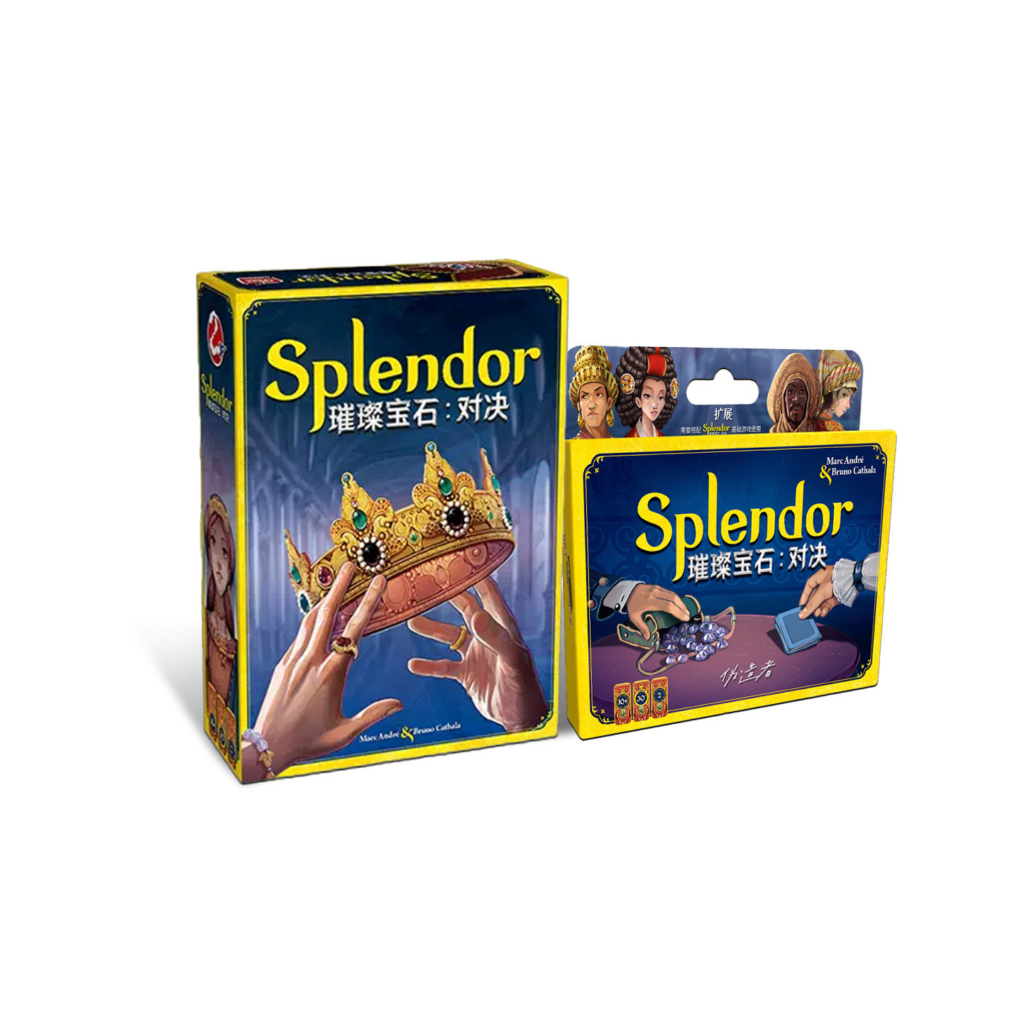 游人码头 璀璨宝石对决中文版Splendor Duel德式两人桌游包邮现货