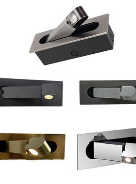 CISIRO国外原版设计弹出-嵌入式3WLED酒店床头阅读灯ETL/CE认证