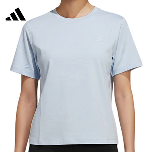 adidas阿迪达斯女子运动休闲短袖T恤KS5325