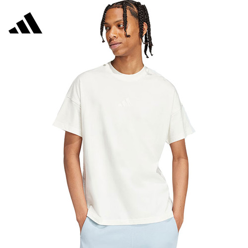 adidas阿迪达斯男子运动休闲短袖T恤IV5217