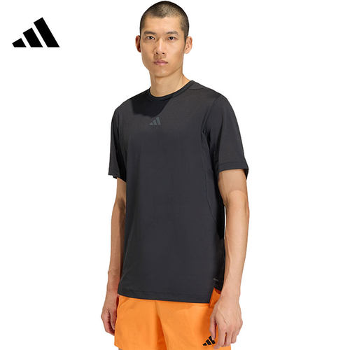 adidas阿迪达斯男子运动休闲短袖T恤KE9932