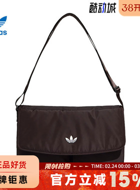 adidas阿迪达斯三叶草男女运动休闲单肩包KT7417