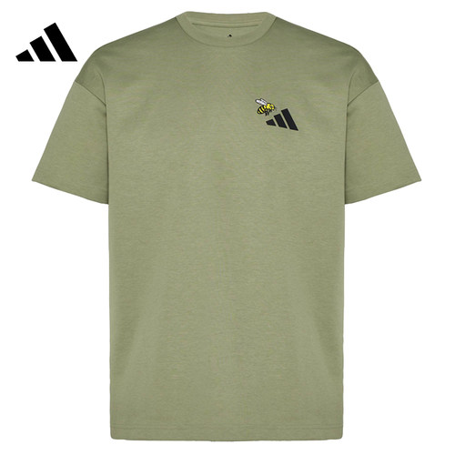 adidas阿迪达斯男子运动休闲短袖T恤KG3847