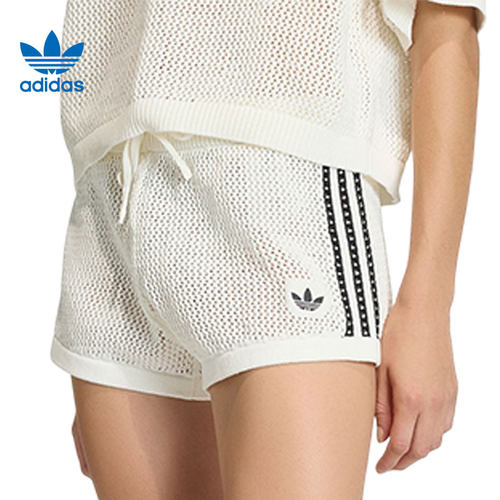 adidas阿迪达斯三叶草女子运动休闲短裤裤子KC6477