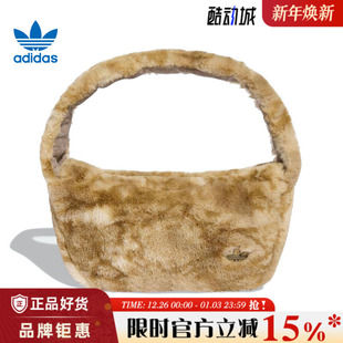 adidas阿迪达斯三叶草女子运动休闲单肩包JY2625