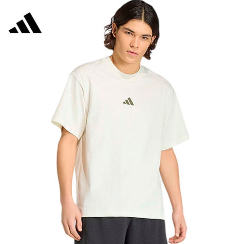 adidas阿迪达斯男子运动休闲短袖T恤KB4875