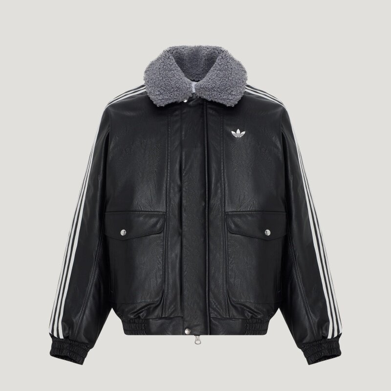 adidas阿迪达斯三叶草男新款PREM JKT PAD 保暖棉服夹克LI1700