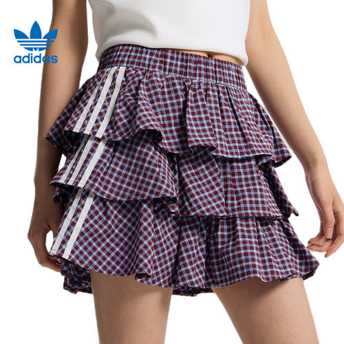 adidas阿迪达斯三叶草女子运动休闲半身裙裙子KU9399