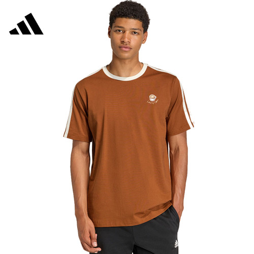 adidas阿迪达斯男子运动休闲短袖T恤JZ5070