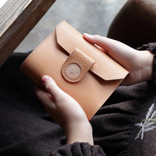 礼墨复古巴洛克三折记事本手帐mbox牛皮活页A7 A6定页 m5 奇葩