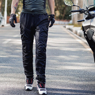 杜汉摩托车骑行裤夏季风刃男女通风透气机车装备休闲裤防摔骑行裤