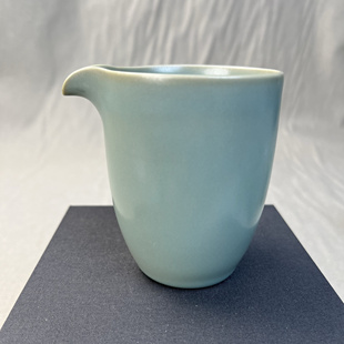 仿古釉圆融公道杯汝窑汝瓷新品家用功夫茶分茶杯手抓公杯匀杯