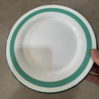 出口英国品牌的搪瓷珐琅餐盘子