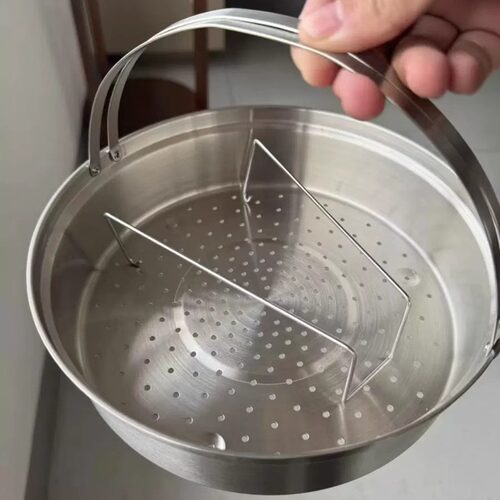 德国316不锈钢蒸笼蒸屉有孔无孔