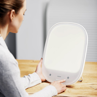 光疗灯仿生阳光模拟太阳灯缓解季节性防抑郁情绪快乐灯唤醒日照灯